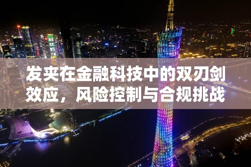 发夹在金融科技中的双刃剑效应，风险控制与合规挑战