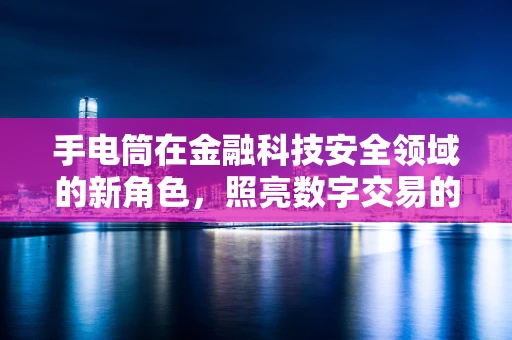 手电筒在金融科技安全领域的新角色，照亮数字交易的暗角？