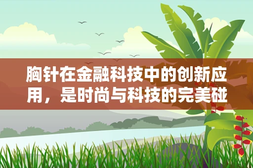 胸针在金融科技中的创新应用，是时尚与科技的完美碰撞吗？