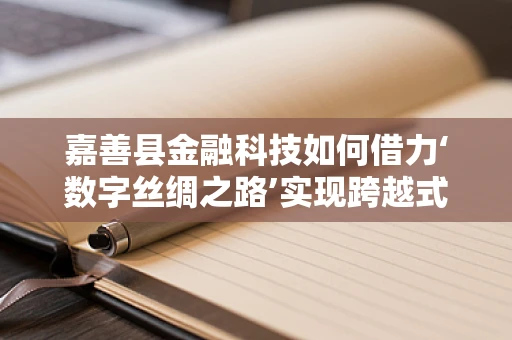 嘉善县金融科技如何借力‘数字丝绸之路’实现跨越式发展？