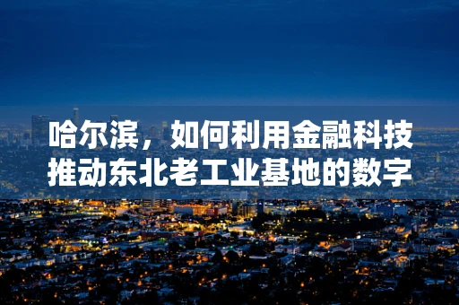 哈尔滨，如何利用金融科技推动东北老工业基地的数字化转型？