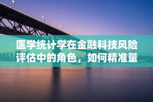 医学统计学在金融科技风险评估中的角色，如何精准量化风险？