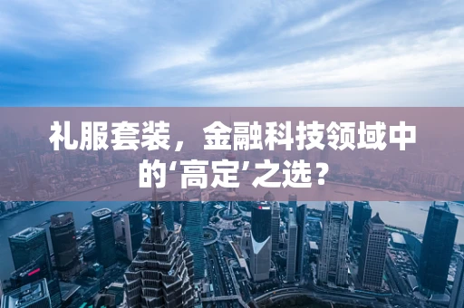 礼服套装，金融科技领域中的‘高定’之选？