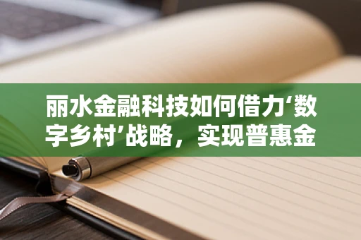 丽水金融科技如何借力‘数字乡村’战略，实现普惠金融新飞跃？