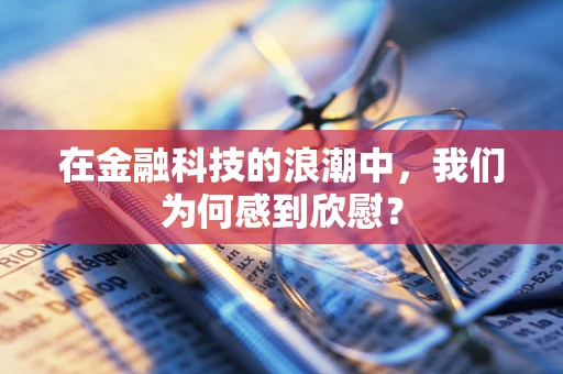 在金融科技的浪潮中，我们为何感到欣慰？