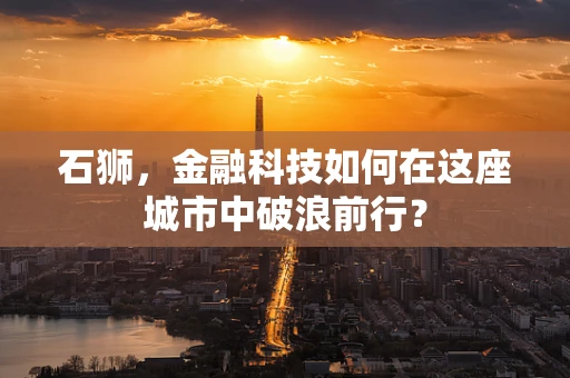 石狮，金融科技如何在这座城市中破浪前行？