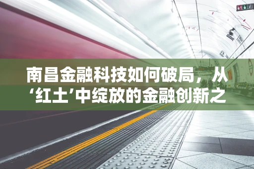 南昌金融科技如何破局，从‘红土’中绽放的金融创新之花