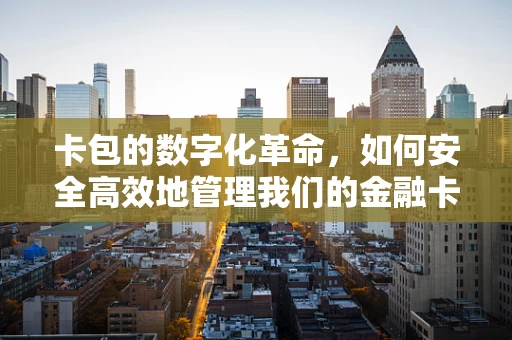 卡包的数字化革命，如何安全高效地管理我们的金融卡片？