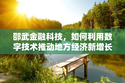 邵武金融科技，如何利用数字技术推动地方经济新增长？