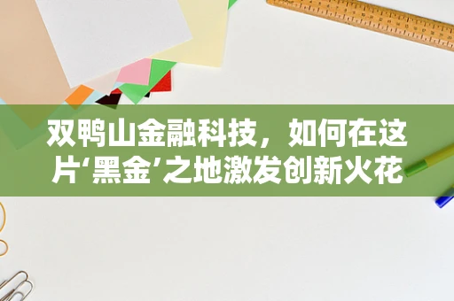 双鸭山金融科技，如何在这片‘黑金’之地激发创新火花？