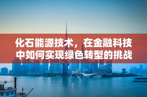 化石能源技术，在金融科技中如何实现绿色转型的挑战？