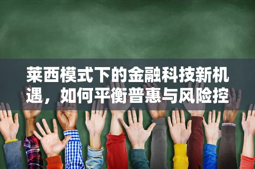 莱西模式下的金融科技新机遇，如何平衡普惠与风险控制？