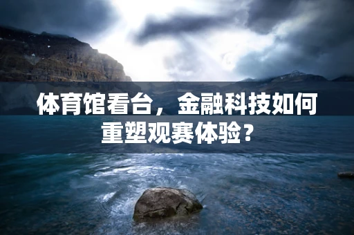 体育馆看台，金融科技如何重塑观赛体验？