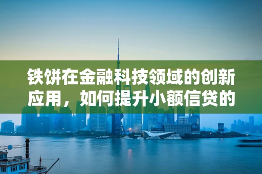 铁饼在金融科技领域的创新应用，如何提升小额信贷的精准度与效率？