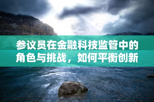 参议员在金融科技监管中的角色与挑战，如何平衡创新与风险？